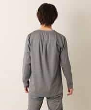 MKKDO16059 MK MICHEL KLEIN HOMME(MKミッシェルクランオム) 【ワンマイルセットアップ企画】カットソー / TRWフェイス グレー(92)