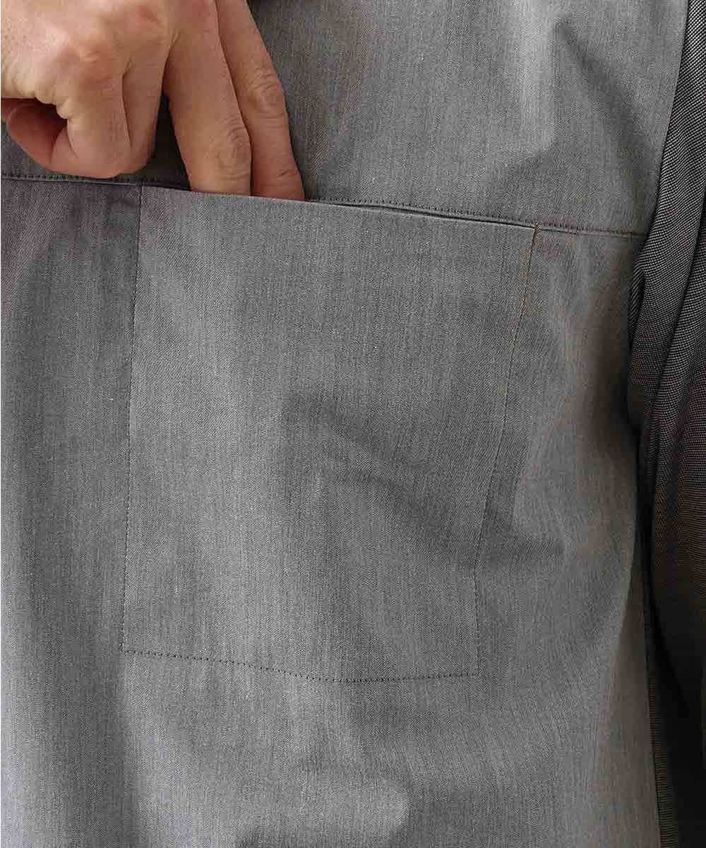 MKKDO16059 MK MICHEL KLEIN HOMME(MKミッシェルクランオム) 【ワンマイルセットアップ企画】カットソー / TRWフェイス グレー(92)