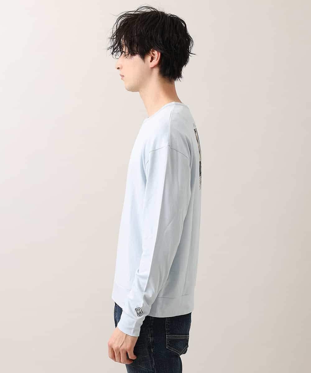 MKKDO25059 MK MICHEL KLEIN HOMME(MKミッシェルクランオム) ライトポンチフォト ライトブルー(50)