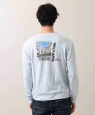 MKKDO25059 MK MICHEL KLEIN HOMME(MKミッシェルクランオム) ライトポンチフォト ライトブルー(50)
