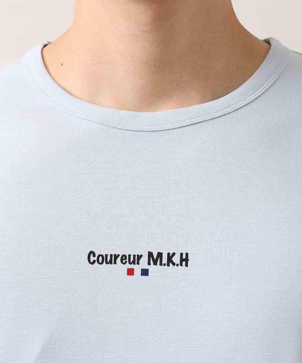 MKKDO25059 MK MICHEL KLEIN HOMME(MKミッシェルクランオム) ライトポンチフォト ライトブルー(50)