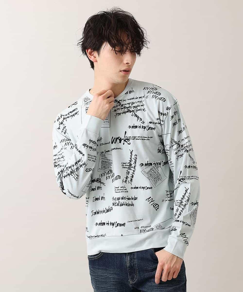 MKKDO26069 MK MICHEL KLEIN HOMME(MKミッシェルクランオム) 【WEB特別プライス】ライトポンチソウガラ グリーン(30)