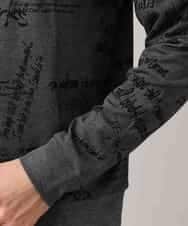 MKKDO26069 MK MICHEL KLEIN HOMME(MKミッシェルクランオム) 【WEB特別プライス】ライトポンチソウガラ ダークグレー(93)