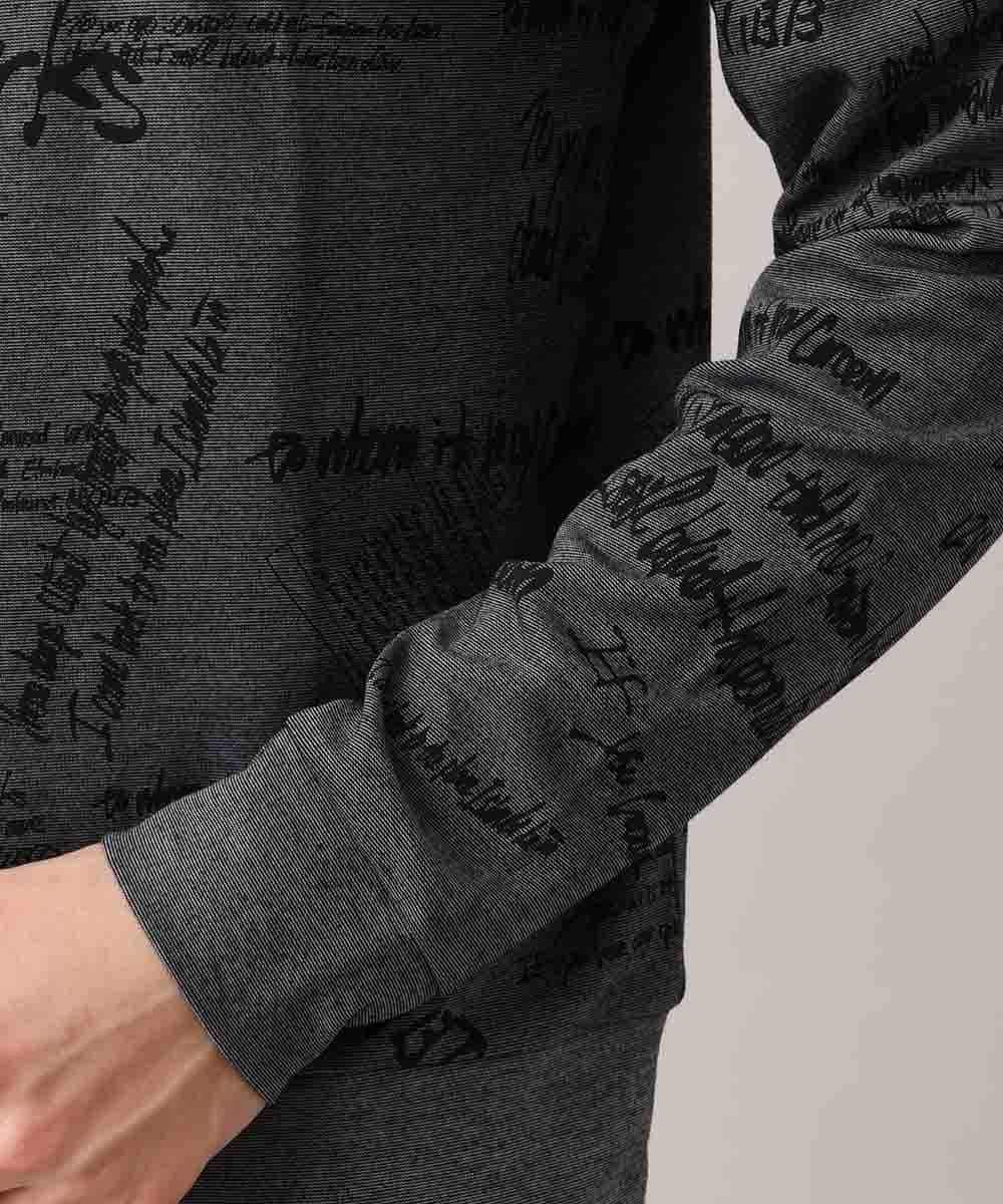 MKKDO26069 MK MICHEL KLEIN HOMME(MKミッシェルクランオム) 【WEB特別プライス】ライトポンチソウガラ ダークグレー(93)