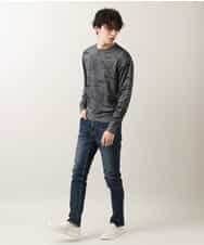MKKDO26069 MK MICHEL KLEIN HOMME(MKミッシェルクランオム) 【WEB特別プライス】ライトポンチソウガラ ダークグレー(93)