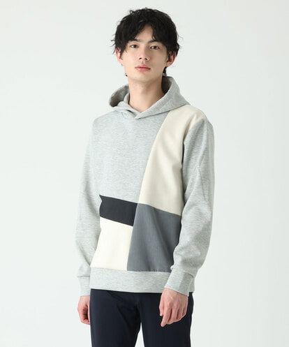 MKKDU03090 MK MICHEL KLEIN HOMME ブロックパーカー
