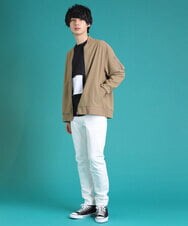MKKDU80085 MK MICHEL KLEIN HOMME(MKミッシェルクランオム) ブロックカットソー ブラック(94)