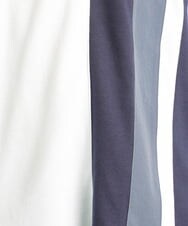 MKKDU81059 MK MICHEL KLEIN HOMME(MKミッシェルクランオム) ストライプ柄カットソー ホワイト(90)