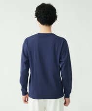MKKDU82059 MK MICHEL KLEIN HOMME(MKミッシェルクランオム) ブロック柄カットソー ネイビー(57)