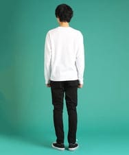 MKKDU82059 MK MICHEL KLEIN HOMME(MKミッシェルクランオム) ブロック柄カットソー ホワイト(90)