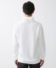 MKKDX02090 MK MICHEL KLEIN HOMME(MKミッシェルクランオム) ショールカラーネックカットソー ホワイト(90)