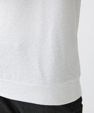 MKKDX02090 MK MICHEL KLEIN HOMME(MKミッシェルクランオム) ショールカラーネックカットソー ホワイト(90)