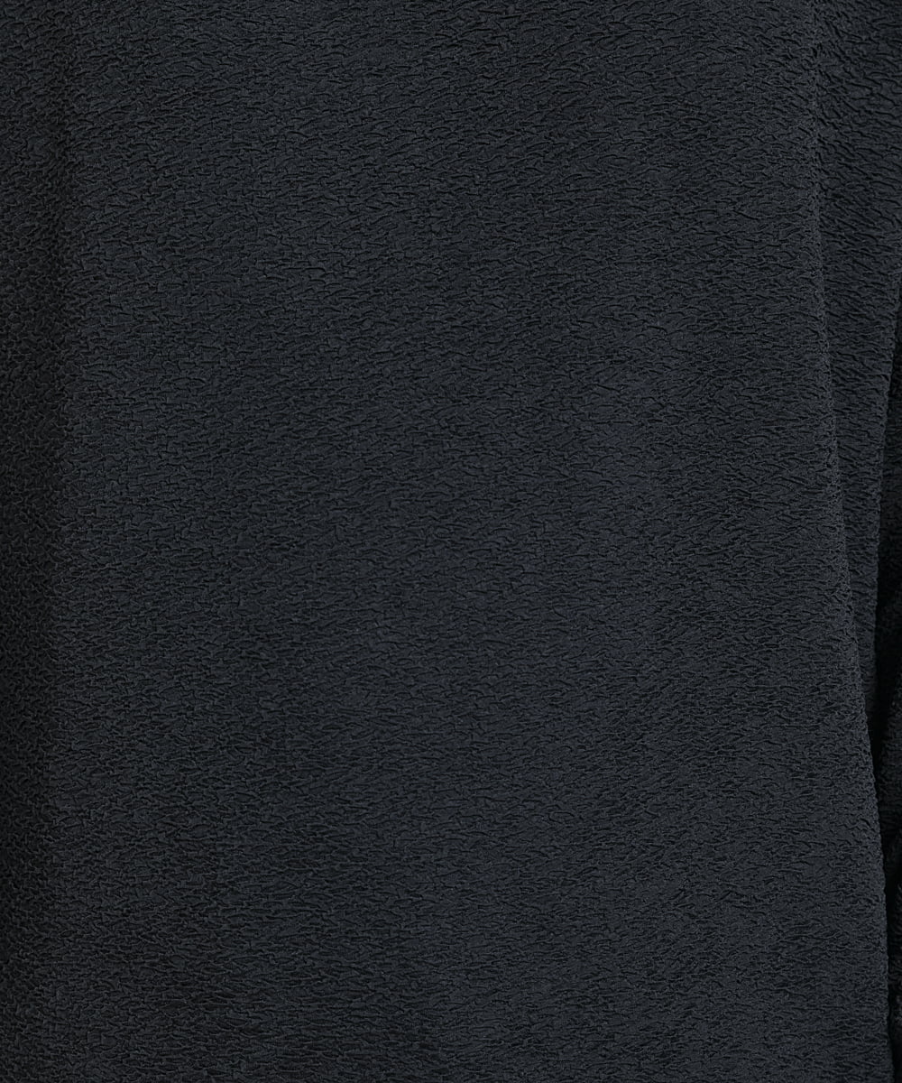 MKKDX02090 MK MICHEL KLEIN HOMME(MKミッシェルクランオム) ショールカラーネックカットソー ブラック(94)