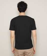 MKKFJ81059 MK MICHEL KLEIN HOMME(MKミッシェルクランオム) カットソー／フクレへリンボン ブラック