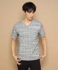 MKKFL21045 MK MICHEL KLEIN HOMME(MKミッシェルクランオム) カットソー／マッシュストレッチ ダークグレー