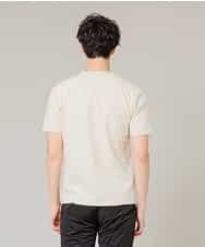 MKKFL28059 MK MICHEL KLEIN HOMME(MKミッシェルクランオム) カットソー／FILARTEX テンジク ベージュ