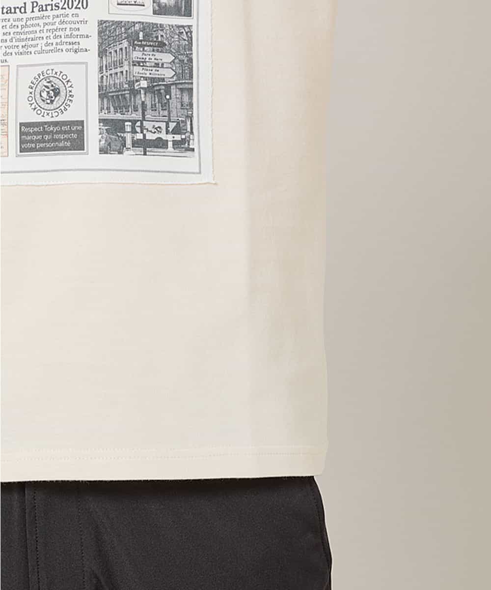 MKKFL28059 MK MICHEL KLEIN HOMME(MKミッシェルクランオム) カットソー／FILARTEX テンジク ベージュ