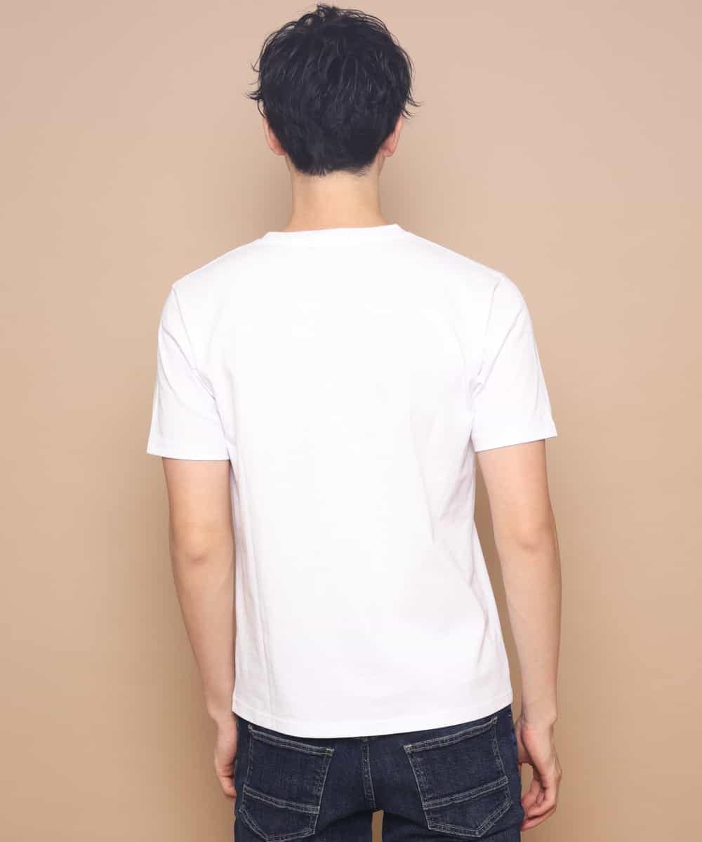 MKKFL28059 MK MICHEL KLEIN HOMME(MKミッシェルクランオム) カットソー／FILARTEX テンジク ホワイト