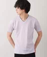 MKKFM85059 MK MICHEL KLEIN HOMME(MKミッシェルクランオム) エアーメランジカノコ ピンク(02)