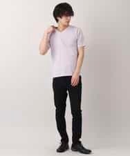 MKKFM85059 MK MICHEL KLEIN HOMME(MKミッシェルクランオム) エアーメランジカノコ ピンク(02)