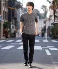 MKKFM85059 MK MICHEL KLEIN HOMME(MKミッシェルクランオム) エアーメランジカノコ ダークグレー(93)