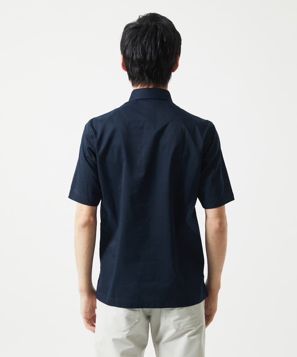 MKKGA52120 MK MICHEL KLEIN HOMME(MKミッシェルクランオム) ポロシャツ / ドットエアー ネイビー