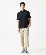 MKKGA52120 MK MICHEL KLEIN HOMME(MKミッシェルクランオム) ポロシャツ / ドットエアー ブラック