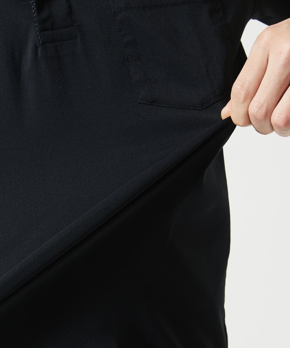 MKKGA52120 MK MICHEL KLEIN HOMME(MKミッシェルクランオム) ポロシャツ / ドットエアー ブラック