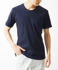 MKKGA54069 MK MICHEL KLEIN HOMME(MKミッシェルクランオム) Tシャツ / 2トーンプレーティング ネイビー(57)