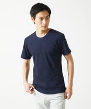 MKKGA54069 MK MICHEL KLEIN HOMME(MKミッシェルクランオム) Tシャツ / 2トーンプレーティング ネイビー(57)