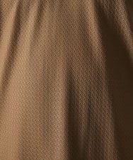 MKKGA59050 MK MICHEL KLEIN HOMME(MKミッシェルクランオム) 【接触冷感 / ひんやり】VネックTシャツ / スリップウエーブジャガード ブラウン