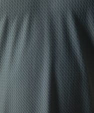 MKKGA59050 MK MICHEL KLEIN HOMME(MKミッシェルクランオム) 【接触冷感 / ひんやり】VネックTシャツ / スリップウエーブジャガード ダークグレー