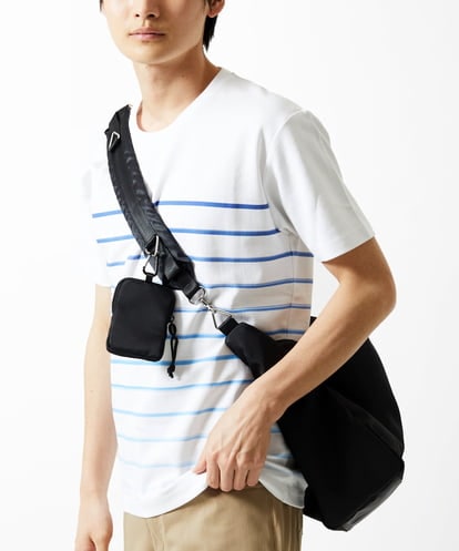 MKKGC08059 MK MICHEL KLEIN HOMME Tシャツ / グラデーションマリンボーダー