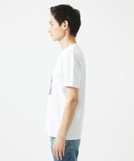 MKKGC09063 MK MICHEL KLEIN HOMME(MKミッシェルクランオム) プリントTシャツ / モノクロフォトグラフィック ホワイト