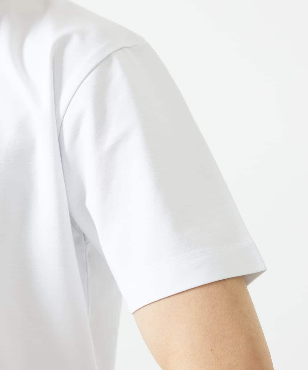 MKKGC09063 MK MICHEL KLEIN HOMME(MKミッシェルクランオム) プリントTシャツ / モノクロフォトグラフィック ホワイト