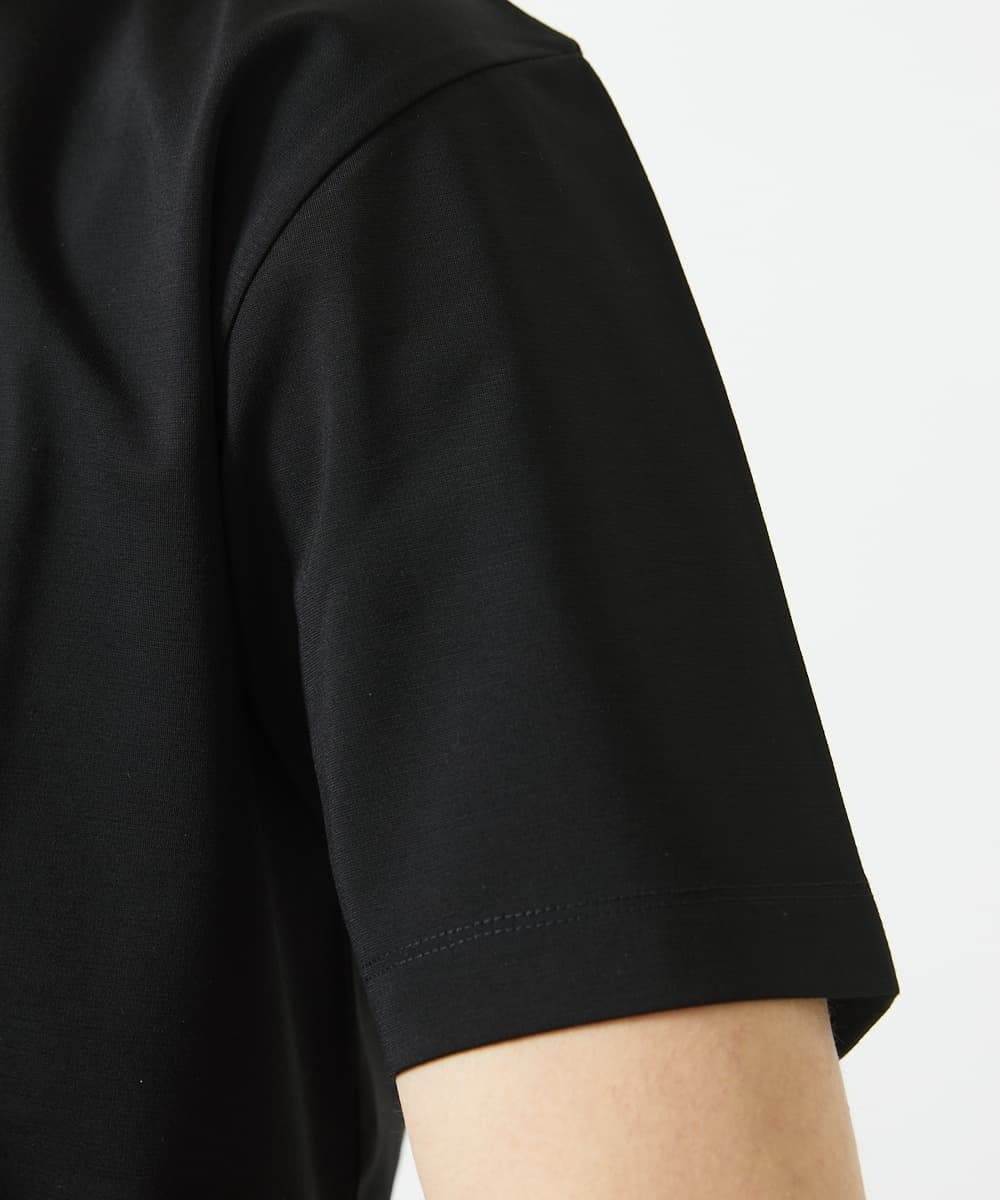 MKKGC09063 MK MICHEL KLEIN HOMME(MKミッシェルクランオム) プリントTシャツ / モノクロフォトグラフィック ブラック