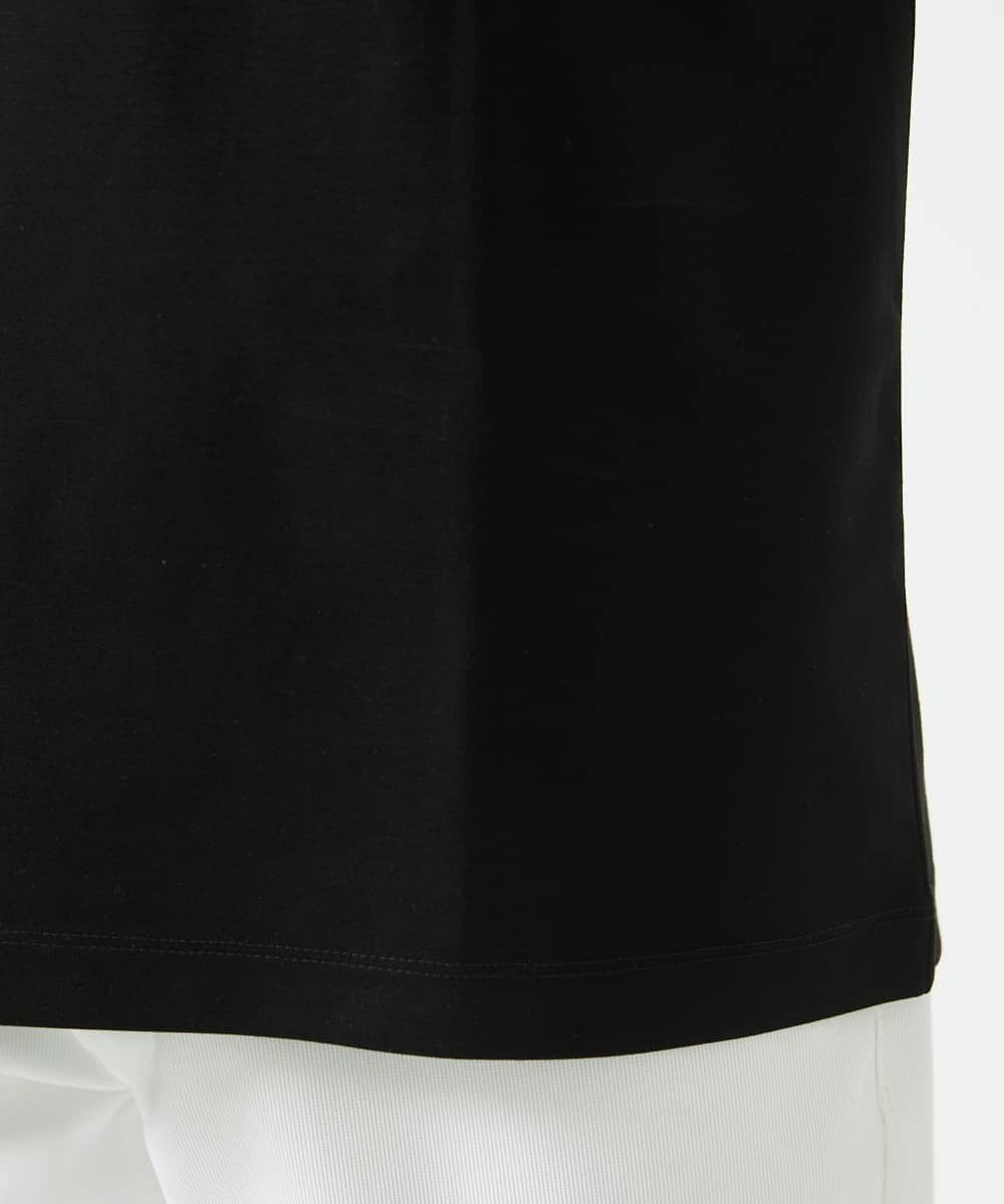 MKKGC09063 MK MICHEL KLEIN HOMME(MKミッシェルクランオム) プリントTシャツ / モノクロフォトグラフィック ブラック