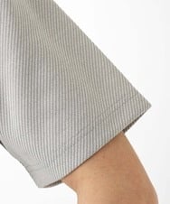 MKKGC09080 MK MICHEL KLEIN HOMME(MKミッシェルクランオム) ハーフジップカットソー ライトグレー