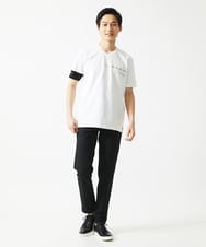 ボーダー柄半袖ニットカットソー[品番：ITKW0017291]｜MICHEL