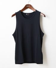 MKKGC24029 MK MICHEL KLEIN HOMME(MKミッシェルクランオム) 【洗える】テレコタンクトップ ブラック