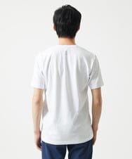 MKKGC27069 MK MICHEL KLEIN HOMME(MKミッシェルクランオム) 【カワイサトミ / コラボTシャツ】ドッグプリント ホワイト
