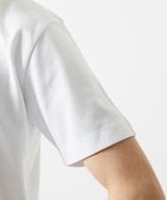 MKKGC27069 MK MICHEL KLEIN HOMME(MKミッシェルクランオム) 【カワイサトミ / コラボTシャツ】ドッグプリント ホワイト