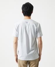 MKKGC27069 MK MICHEL KLEIN HOMME(MKミッシェルクランオム) 【カワイサトミ / コラボTシャツ】ドッグプリント ライトグレー
