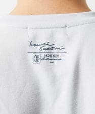 MKKGC27069 MK MICHEL KLEIN HOMME(MKミッシェルクランオム) 【カワイサトミ / コラボTシャツ】ドッグプリント ライトグレー