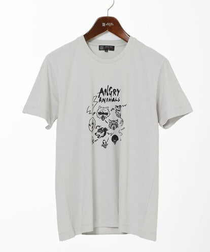 MKKGC28069 MK MICHEL KLEIN HOMME 【カワイサトミ / コラボTシャツ】ANGRYプリント
