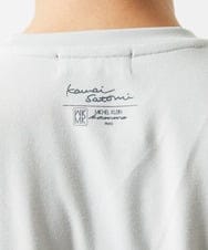 MKKGC28069 MK MICHEL KLEIN HOMME(MKミッシェルクランオム) 【カワイサトミ / コラボTシャツ】ANGRYプリント アイボリー