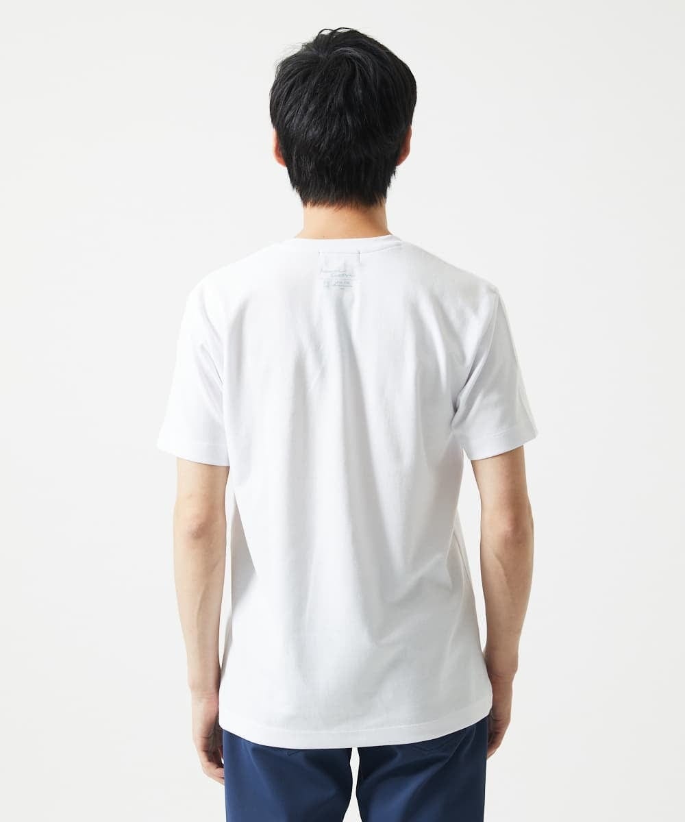 MKKGC28069 MK MICHEL KLEIN HOMME(MKミッシェルクランオム) 【カワイサトミ / コラボTシャツ】ANGRYプリント ホワイト