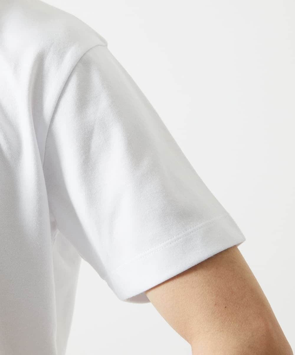 MKKGC28069 MK MICHEL KLEIN HOMME(MKミッシェルクランオム) 【カワイサトミ / コラボTシャツ】ANGRYプリント ホワイト