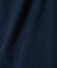 MKKGC32090 MK MICHEL KLEIN HOMME(MKミッシェルクランオム) ポロシャツ / ストライプサッカー ネイビー