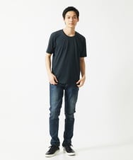 MKKGC56050 MK MICHEL KLEIN HOMME(MKミッシェルクランオム) Tシャツ / アンダーハイプ ネイビー